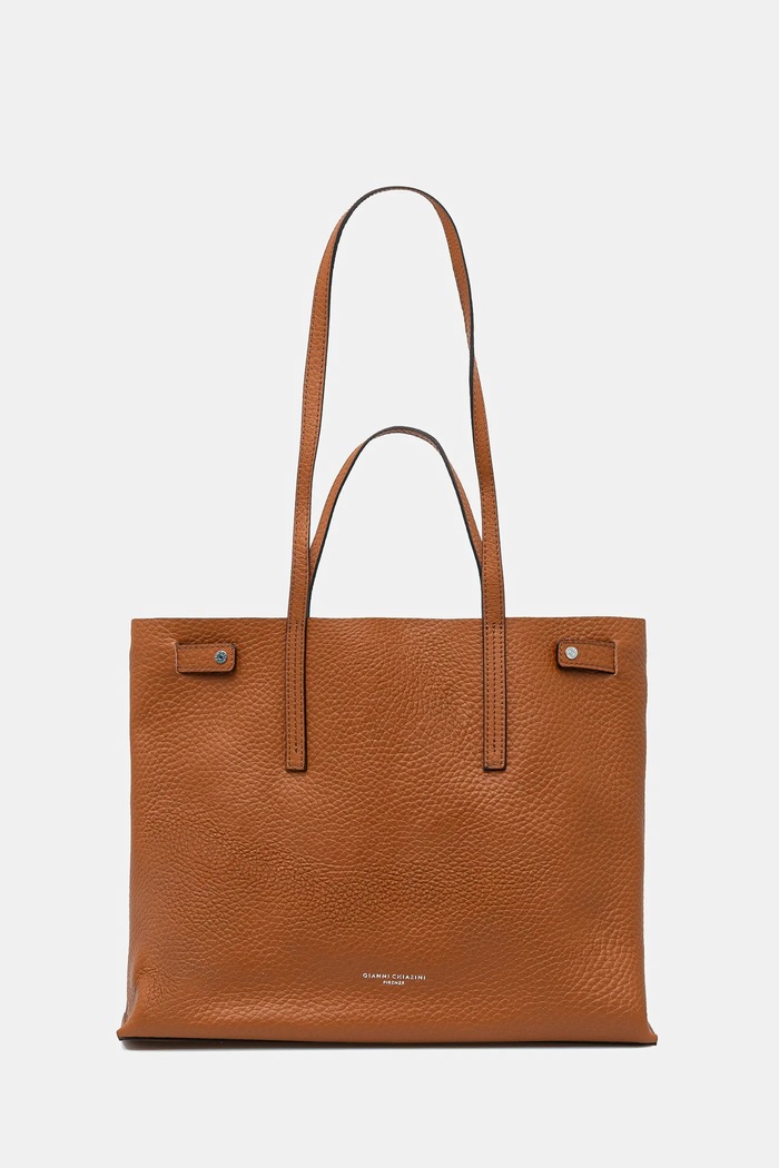 Kožna torba Gianni Chiarini ALTEA smeđa BS.10967.RNGDBL