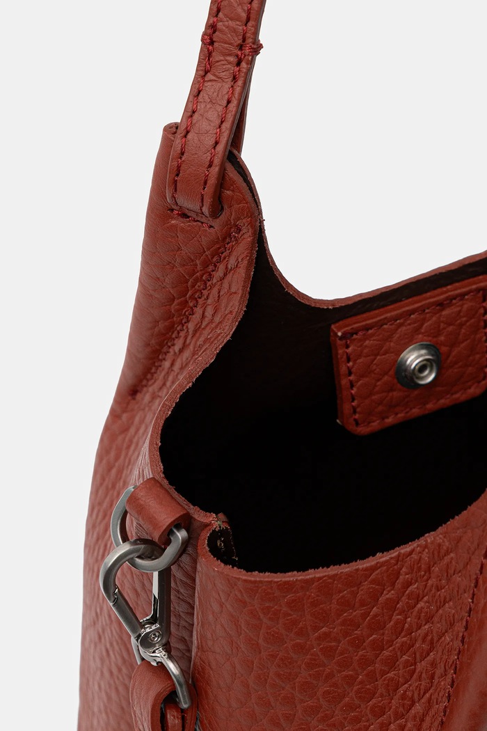 Gianni Chiarini torebka skórzana DUA BS.9718.RNGDBL czerwony