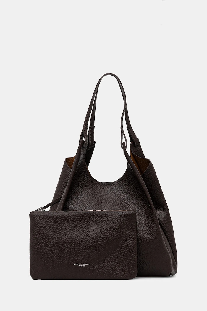Gianni Chiarini Geantă de piele DUA maro BS.9720.RNGDBL