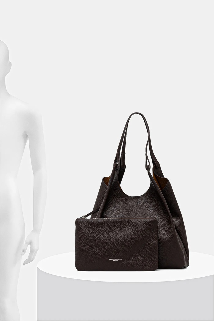 Gianni Chiarini Geantă de piele DUA BS.9720.RNGDBL