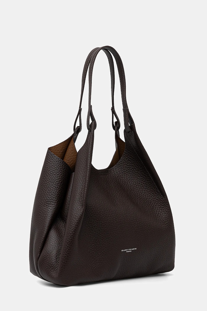 Gianni Chiarini Geantă de piele DUA BS.9720.RNGDBL maro AW25