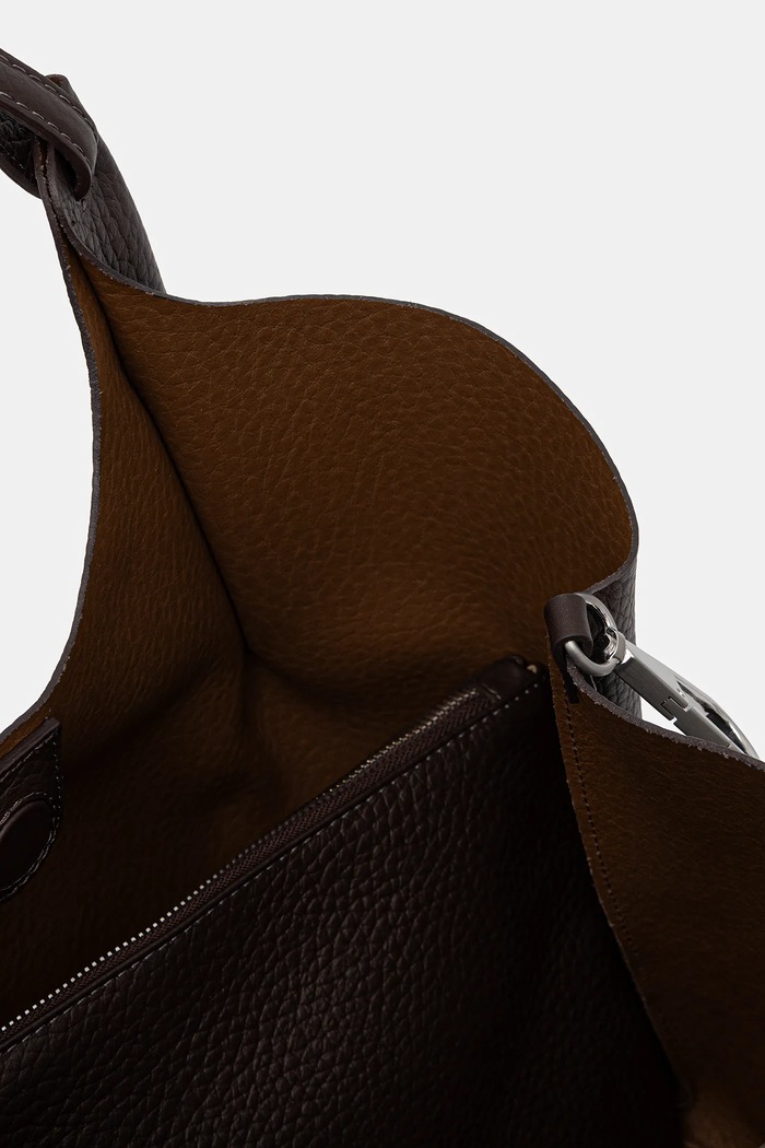 Geantă de piele DUA Gianni Chiarini maro BS.9720.RNGDBL