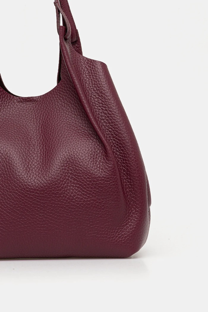 Accesorii Gianni Chiarini Geantă de piele DUA BS.9720.RNGDBL burgundia