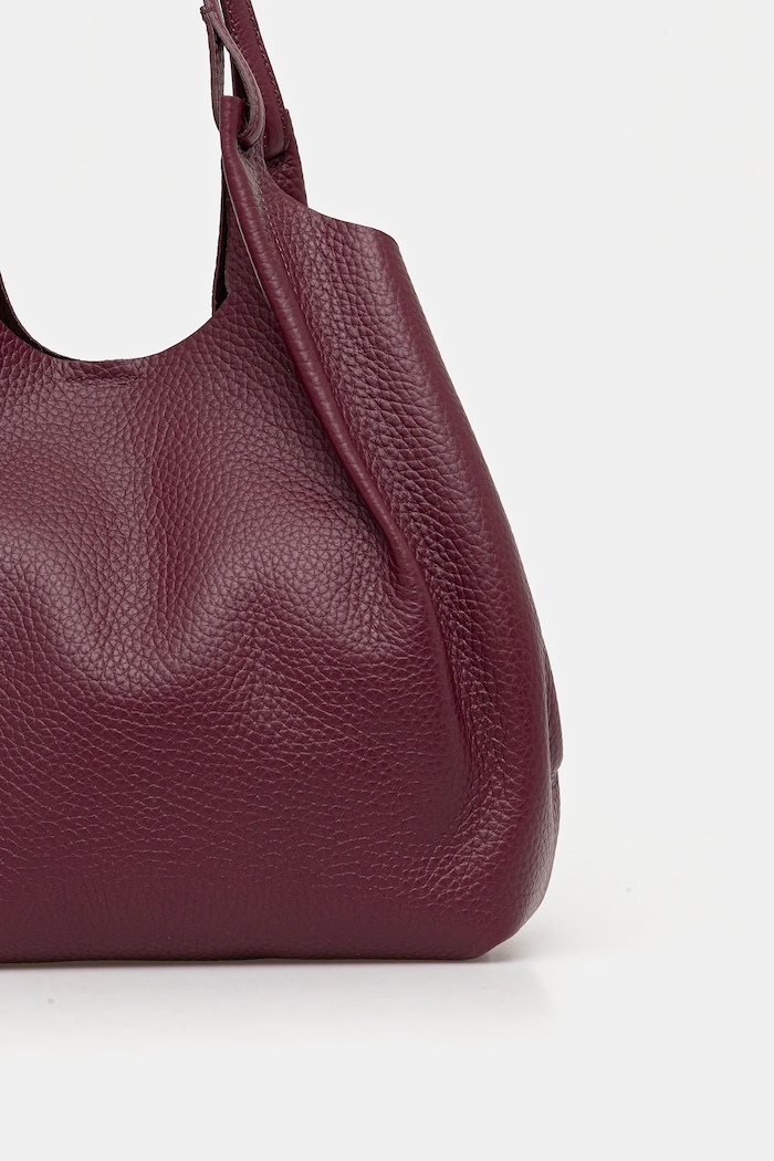 Accesorii Gianni Chiarini Geantă de piele DUA BS.9720.RNGDBL burgundia