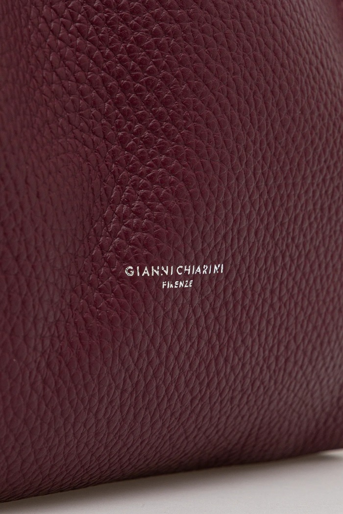 Geantă de piele DUA Gianni Chiarini BS.9720.RNGDBL burgundia