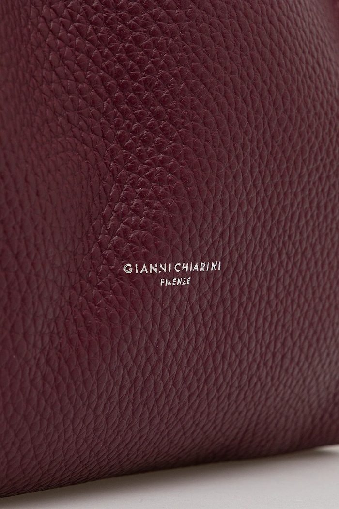 Geantă de piele DUA Gianni Chiarini BS.9720.RNGDBL burgundia