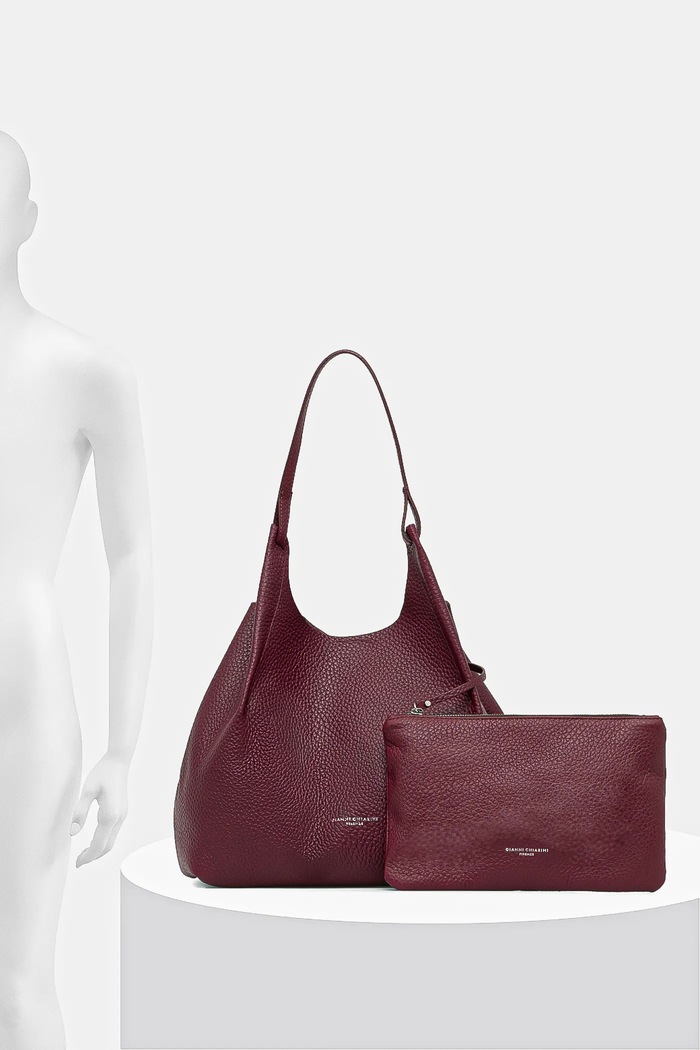 Gianni Chiarini Geantă de piele DUA BS.9720.RNGDBL