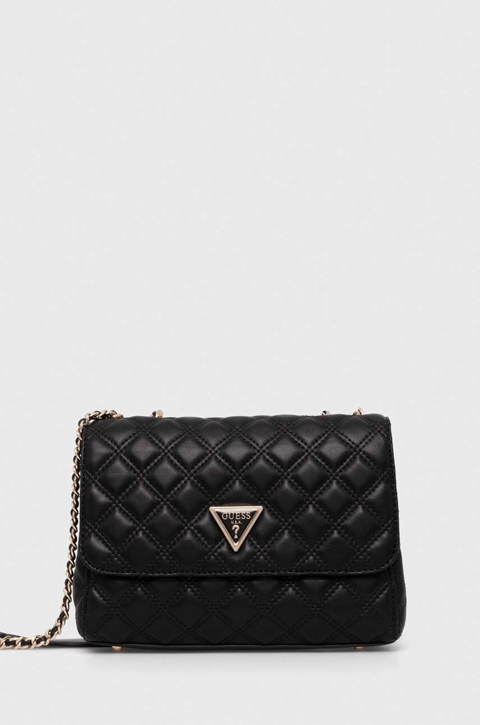 Guess torebka GIULLY nie mieści A4 czarny HWQG87.48200