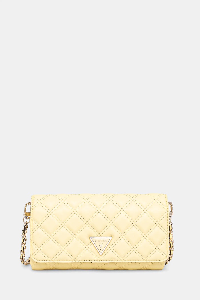 Listová kabelka Guess GIULLY jednofarebný žltá HWQG87.48750