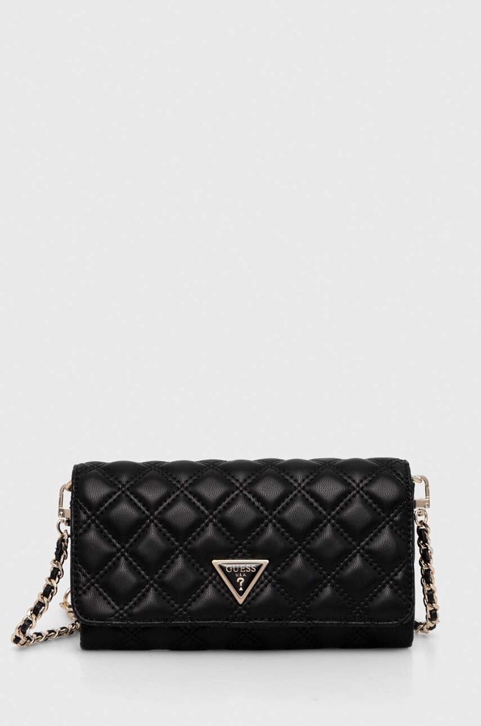 Listová kabelka Guess GIULLY HWQG87.48750 čierna SS25