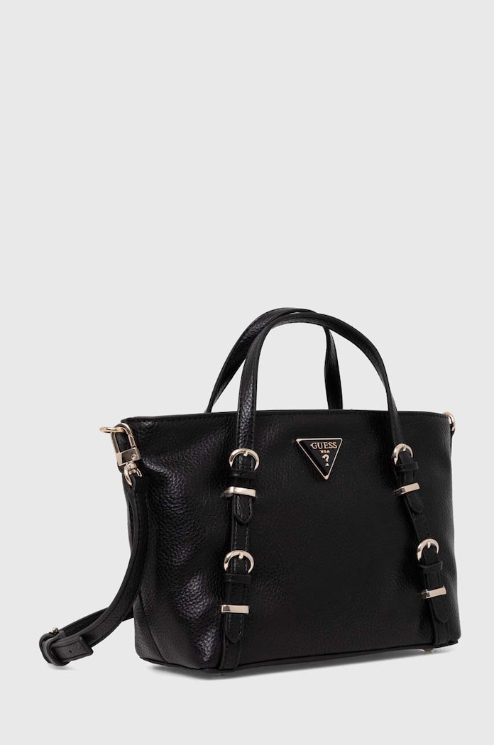 Τσάντα Guess LEVIA HWBS85.01760 μαύρο AW24
