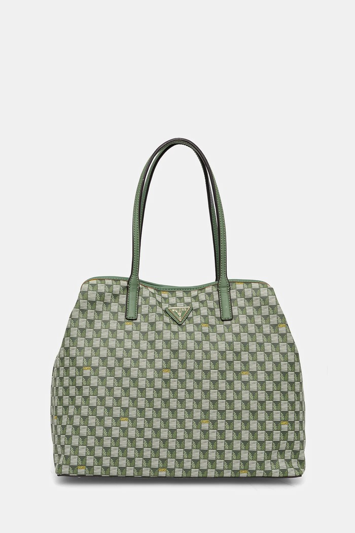 Kabelka Guess vzorovaný zelená HWJT93.44290