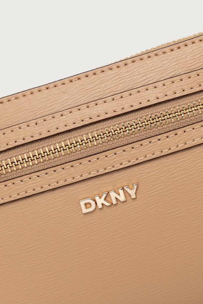 DKNY torebka crossbody damska skórzana beżowy R42HKE18