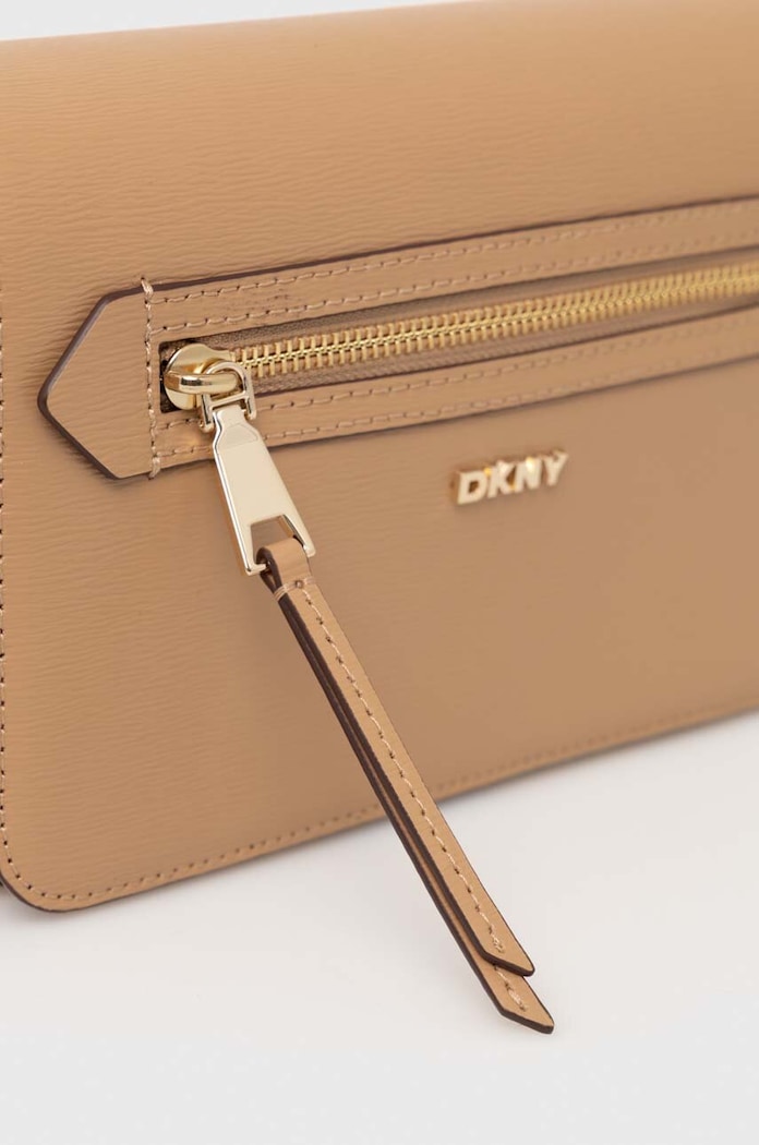 Dkny poseta de piele bej R42E3E21