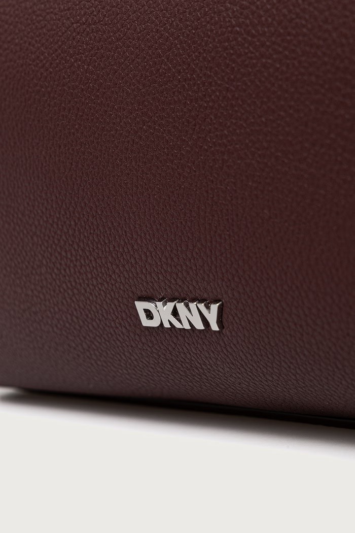 DKNY torebka shopper damska z imitacji skóry PAULA bordowy R42BAE49
