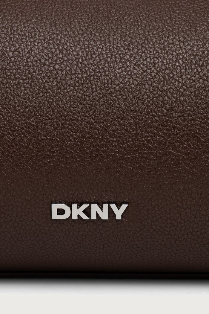 DKNY torebka shopper damska z imitacji skóry PAULA brązowy R42BAE49