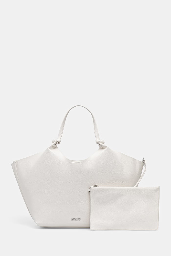 DKNY torebka shopper damska PAULA biały R42BAE48