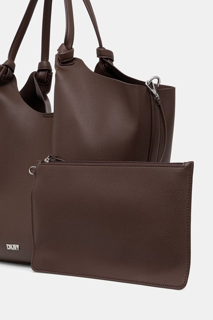 DKNY шопинг чанта дамска PAULA кафяв R42BAE48