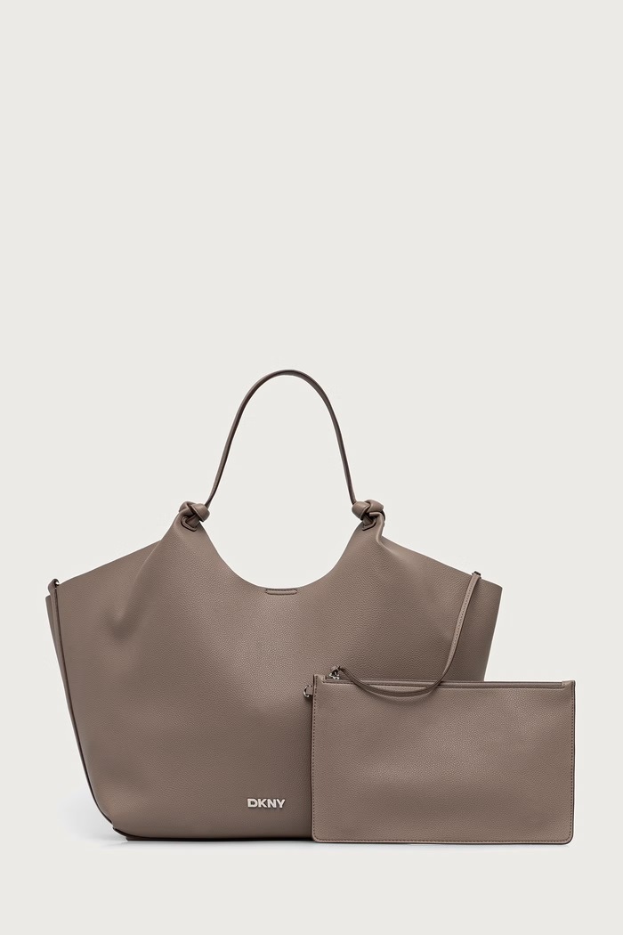DKNY torebka shopper damska PAULA brązowy R42BAE48