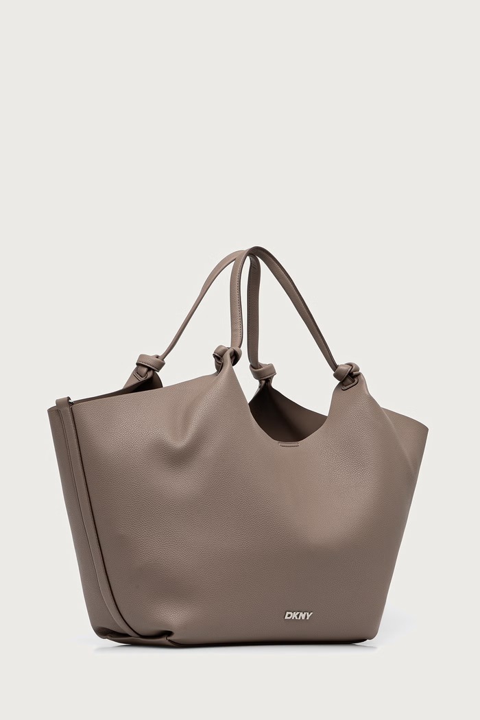 DKNY torebka shopper damska PAULA R42BAE48 brązowy SS26