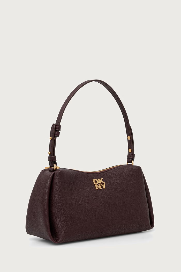 DKNY Torebka rogal damska bordowy R423AE54