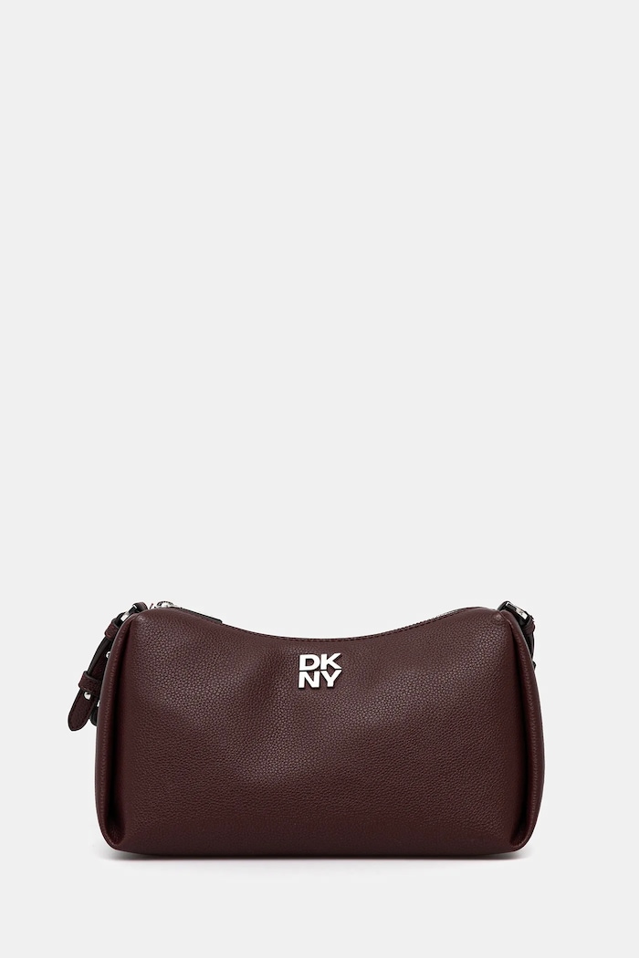 DKNY geantă croissant pentru femei uni burgundia R423AE54
