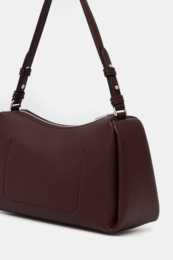 Accesorii DKNY geantă croissant pentru femei R423AE54 burgundia