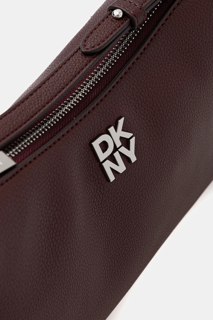DKNY geantă croissant pentru femei burgundia R423AE54
