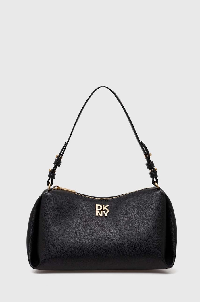 DKNY geantă croissant femei uni negru R423AE54