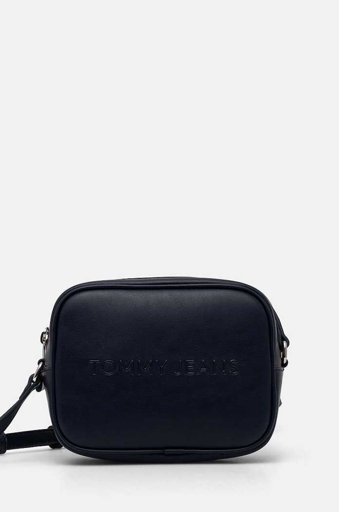 Tommy Jeans torebka aplikacja granatowy AW0AW16274
