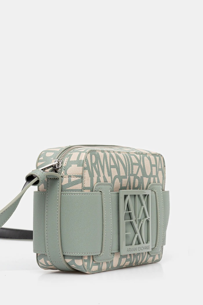 Armani Exchange geantă 942699.3F742 verde SS26