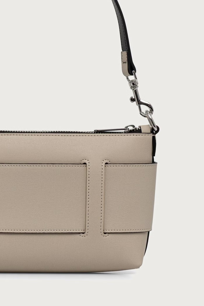 Akcesoria Armani Exchange Torebka hobo damska z imitacji skóry 942907.0A874 beżowy