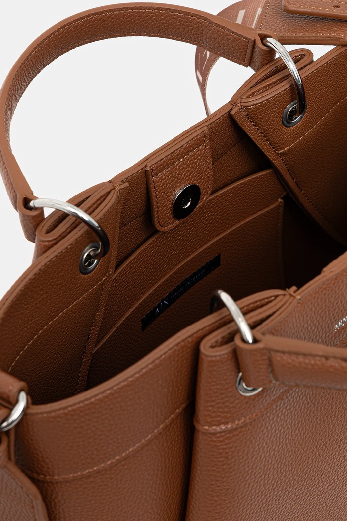 Geantă Armani Exchange maro 942911.CC783