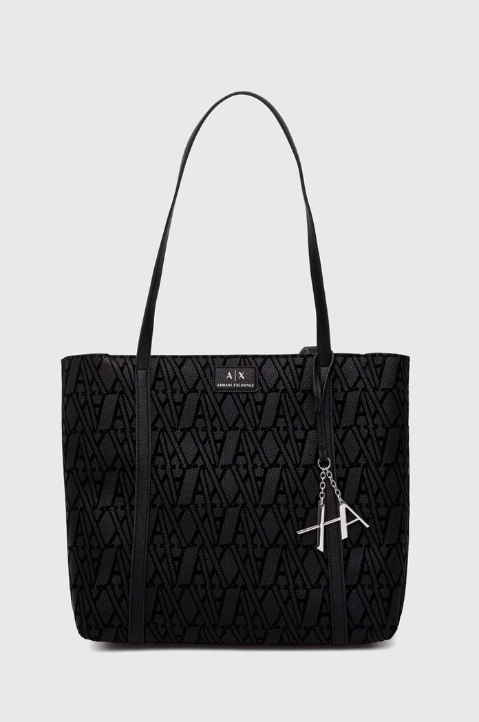 Kabelka Armani Exchange textilný čierna 942930.4F711