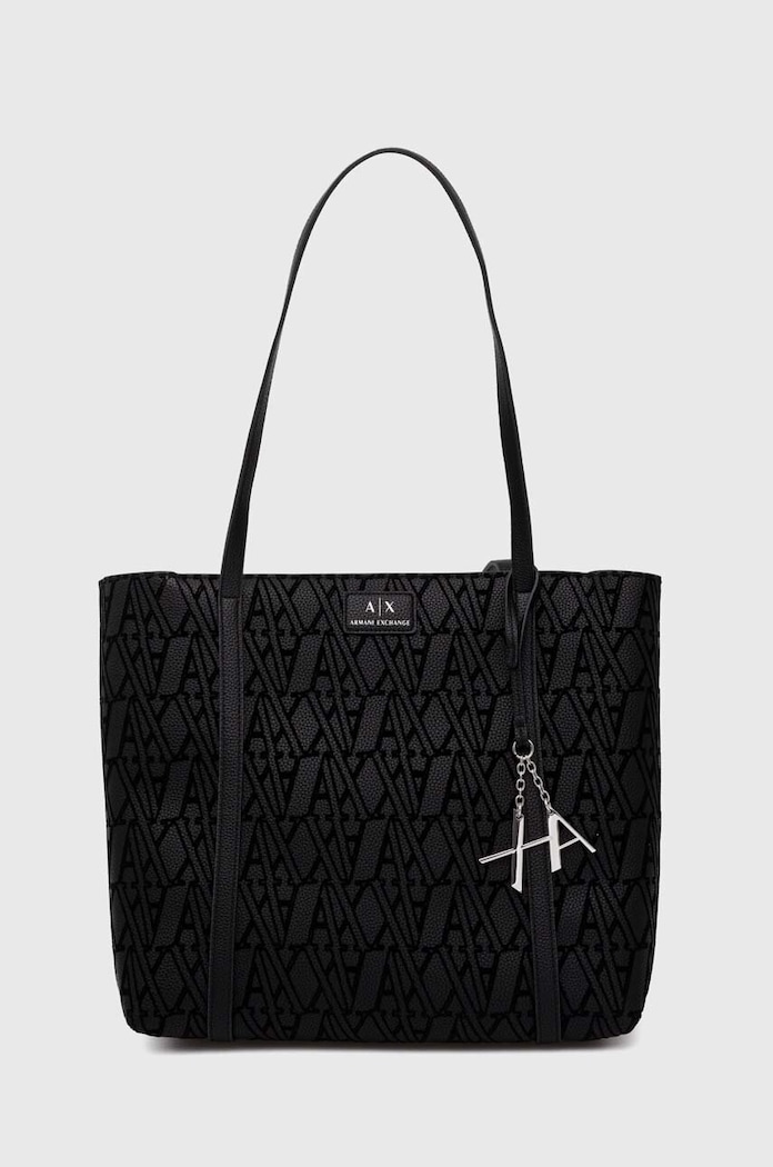 Kabelka Armani Exchange textilný čierna 942930.4F711
