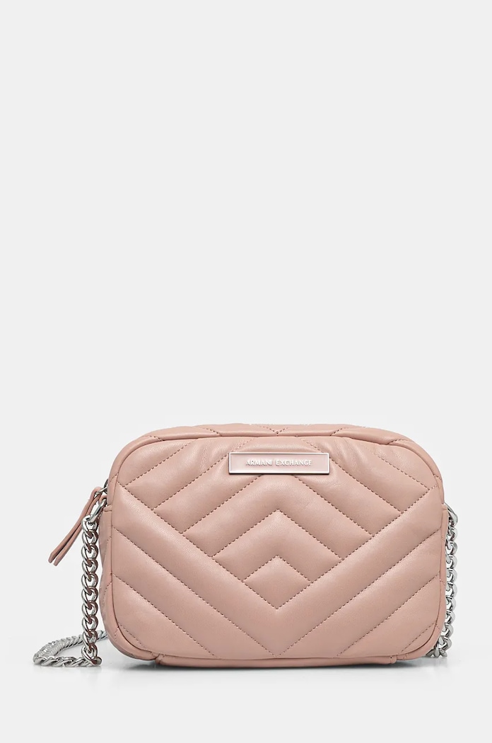 Kabelka Armani Exchange nevejde se A4 růžová 949158.4R742