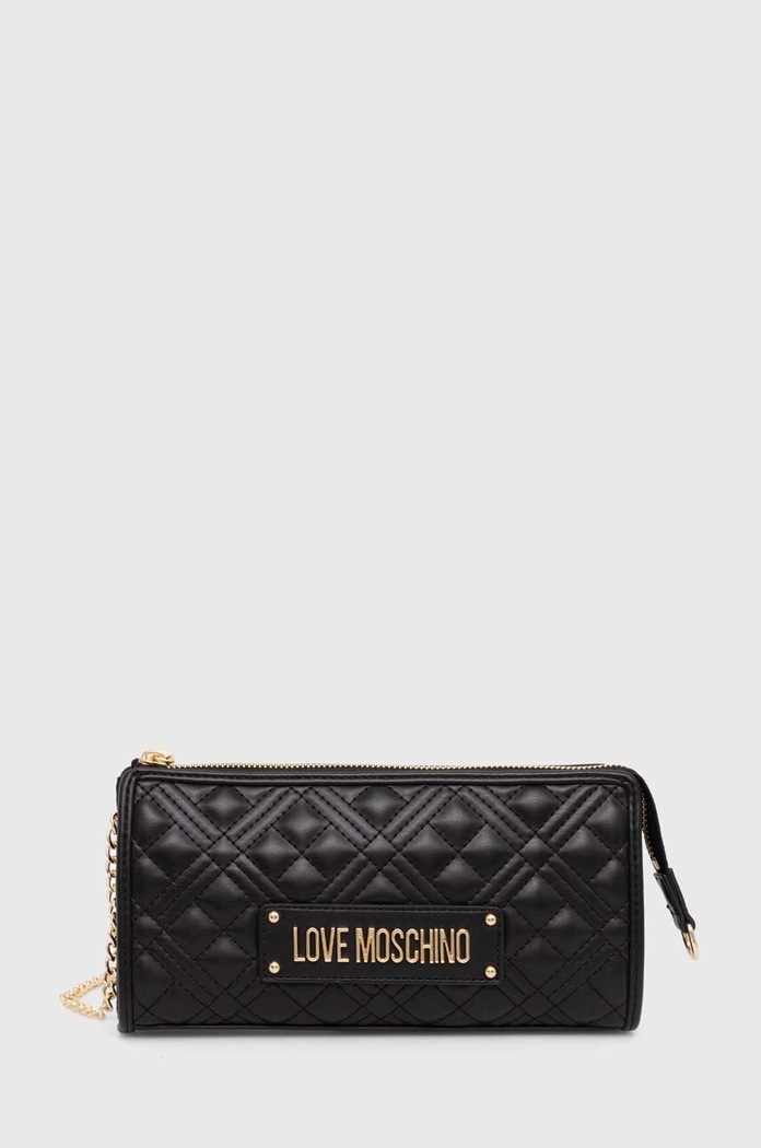 Love Moschino torebka nie mieści A4 czarny JC4011PP1L