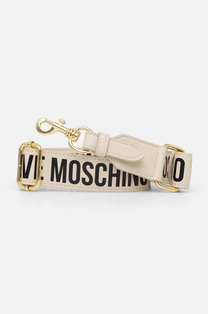 Popruh na kabelku Love Moschino popruh na kabelku béžová JC6404PP1L
