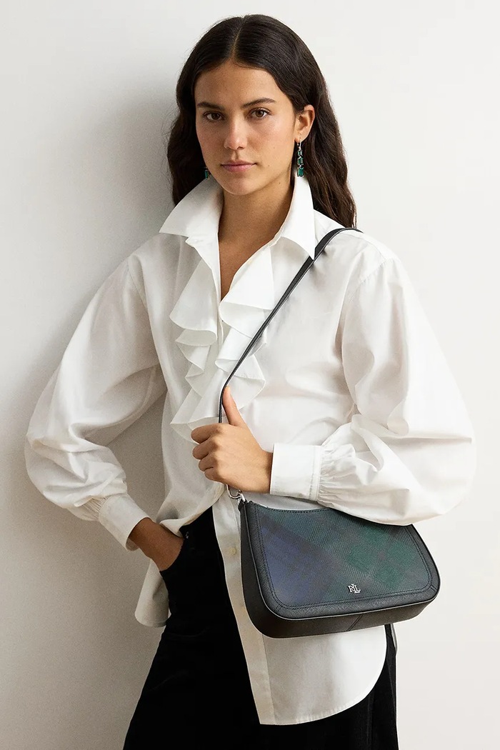 Lauren Ralph Lauren Hobo bag pentru femei din piele 431942079