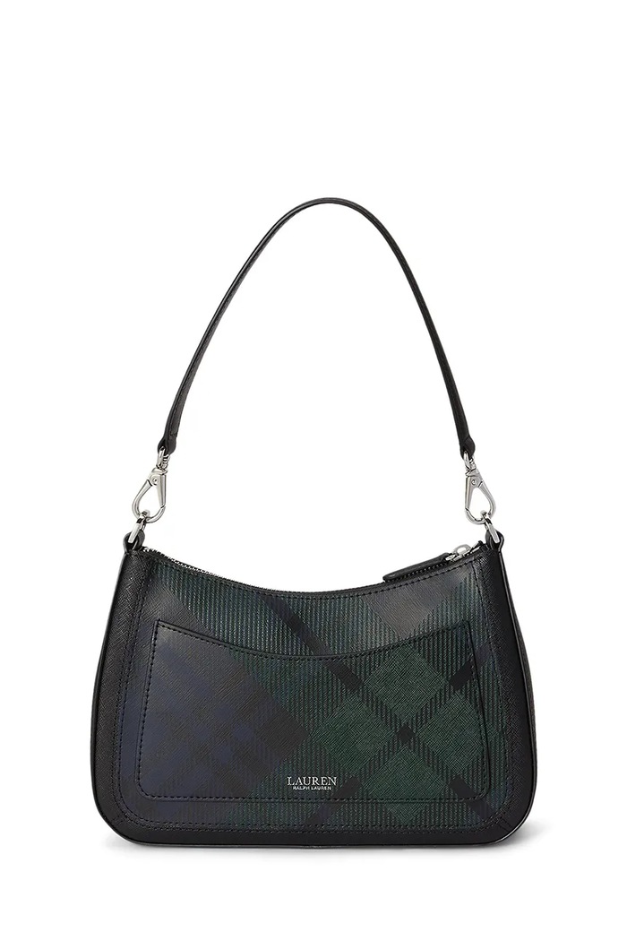Lauren Ralph Lauren Hobo bag pentru femei din piele 431942079 negru AW24
