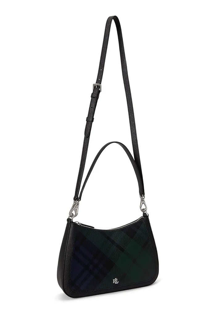 Accesorii Lauren Ralph Lauren Hobo bag pentru femei din piele 431942079 negru