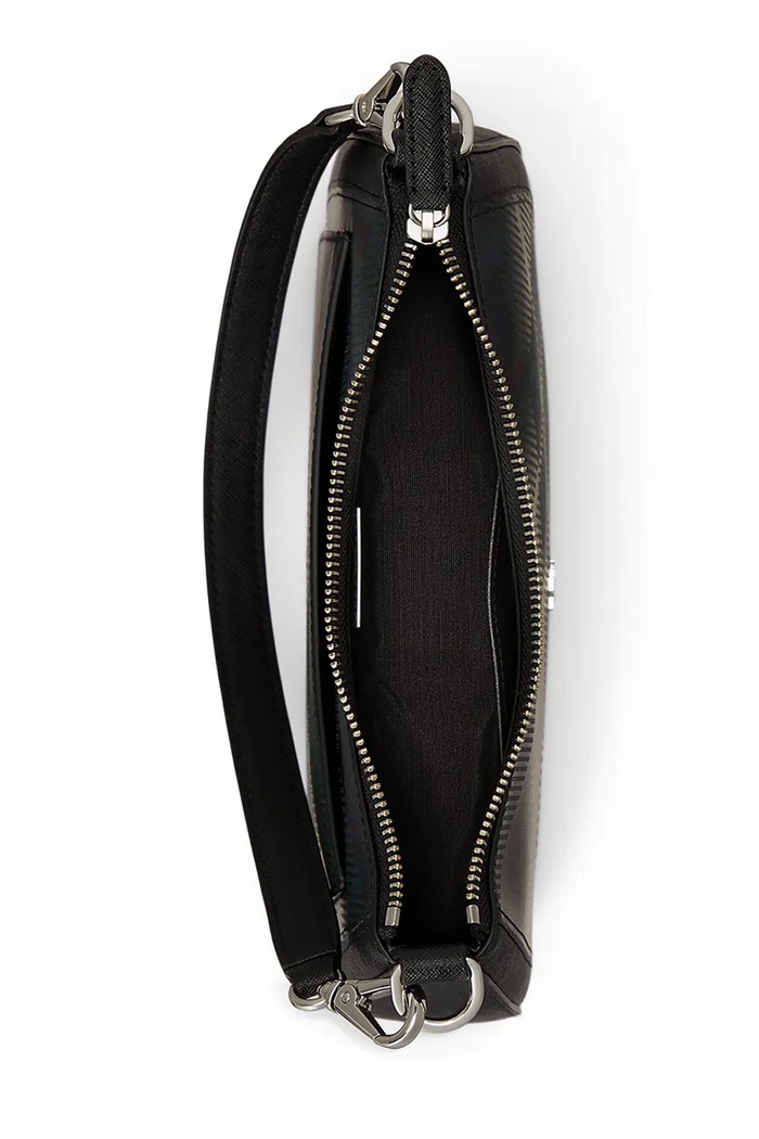 Hobo bag pentru femei din piele Lauren Ralph Lauren negru 431942079