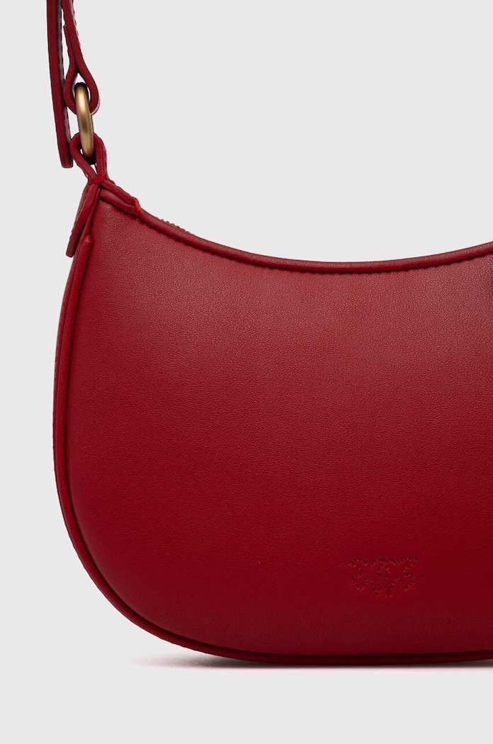Accesorii Pinko poseta de piele 103538.A0F1 rosu