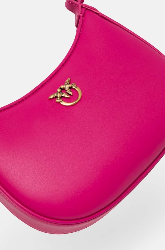 Doplňky Pinko Kožená kabelka Pinko 103538.A0F1 růžová