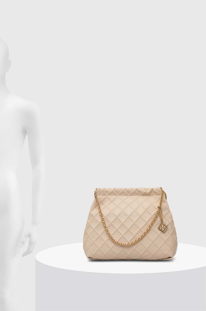 Tory Burch torebka skórzana Fleming Soft Drawstring 154572.122