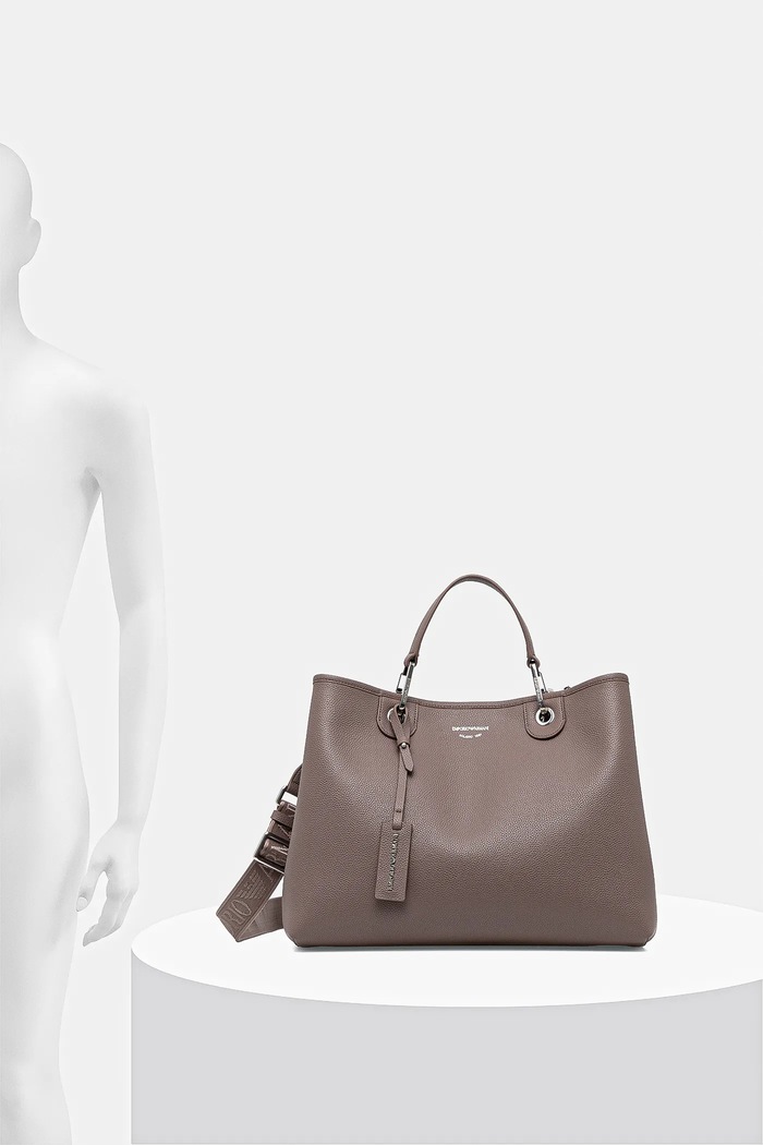 Emporio Armani torebka shopper damska z imitacji skóry EW000360.AF12036