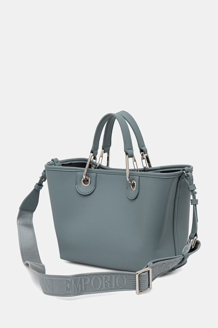 Accesorii Emporio Armani geantă crossbody pentru femei EW000361.AF12036 turcoaz