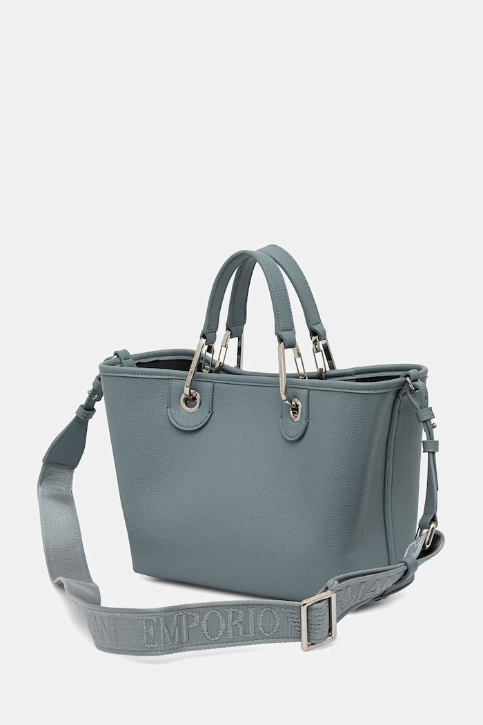 Accesorii Emporio Armani geantă crossbody pentru femei EW000361.AF12036 turcoaz