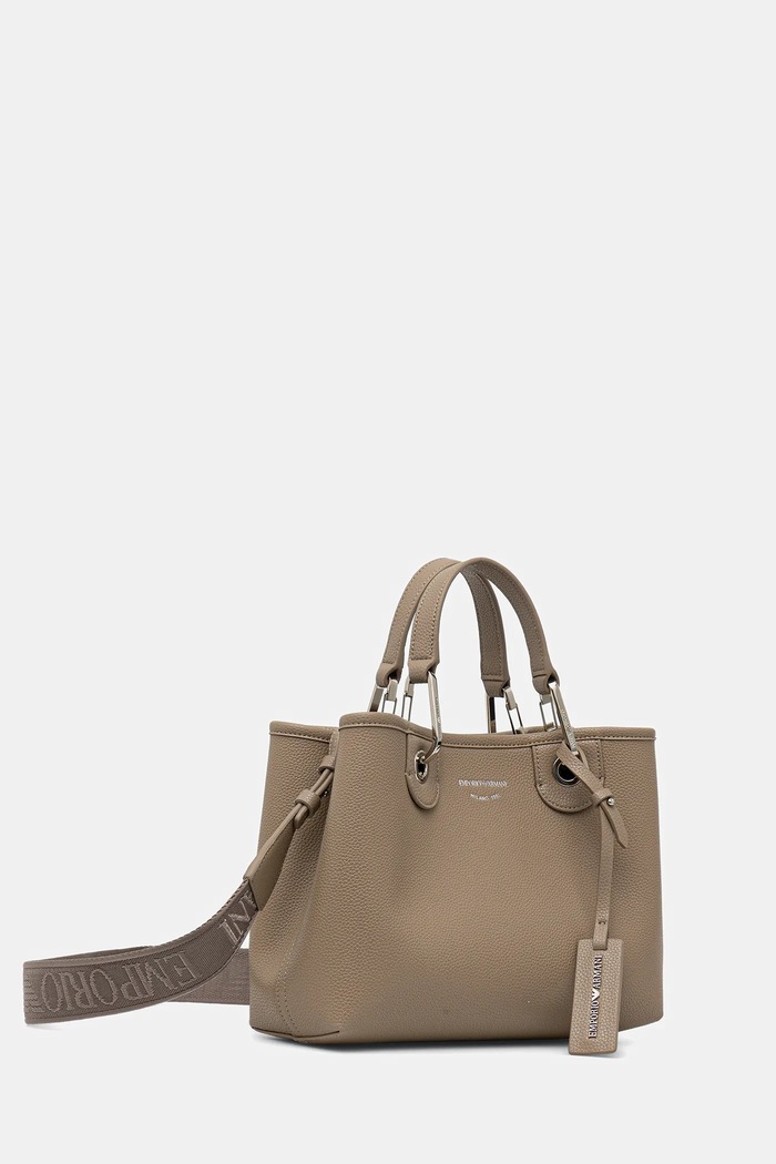 Emporio Armani torebka crossbody damska EW000361.AF12036 beżowy SS26
