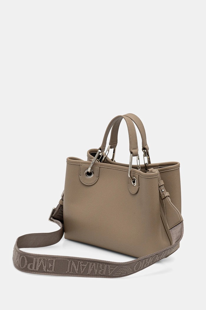 Akcesoria Emporio Armani torebka crossbody damska EW000361.AF12036 beżowy